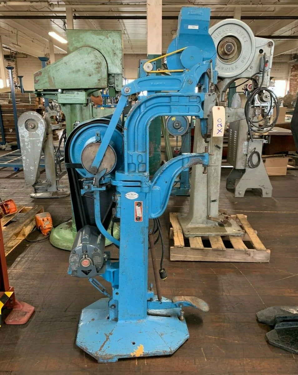 Stimpson - Pedal Operated Auto Feed Rivet Machine – Whaling City Machine