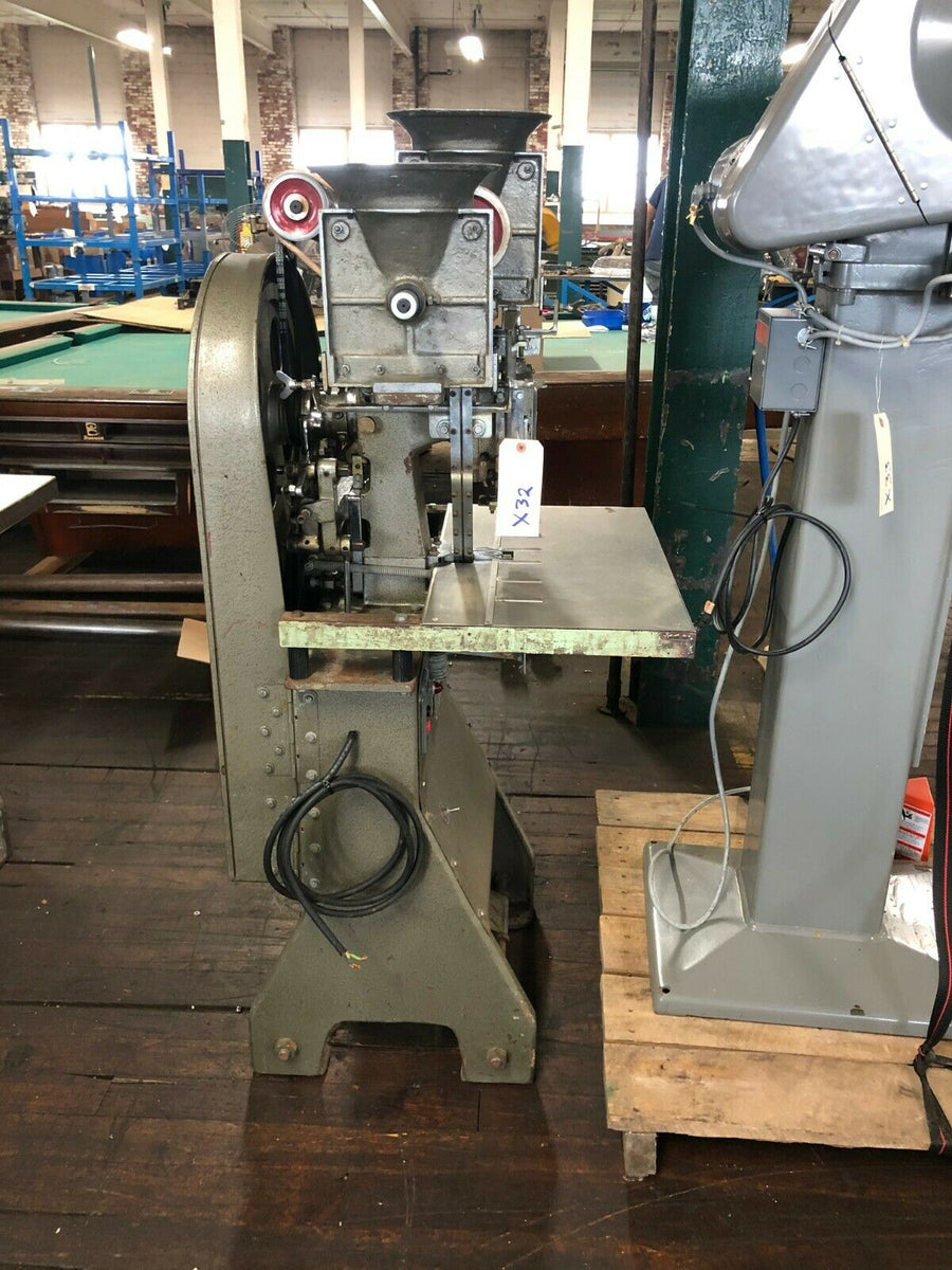 Snap Rivet Machine C&C Metal Products Corp. – Pedal Operated Auto feed Snap Rivet Machine ...